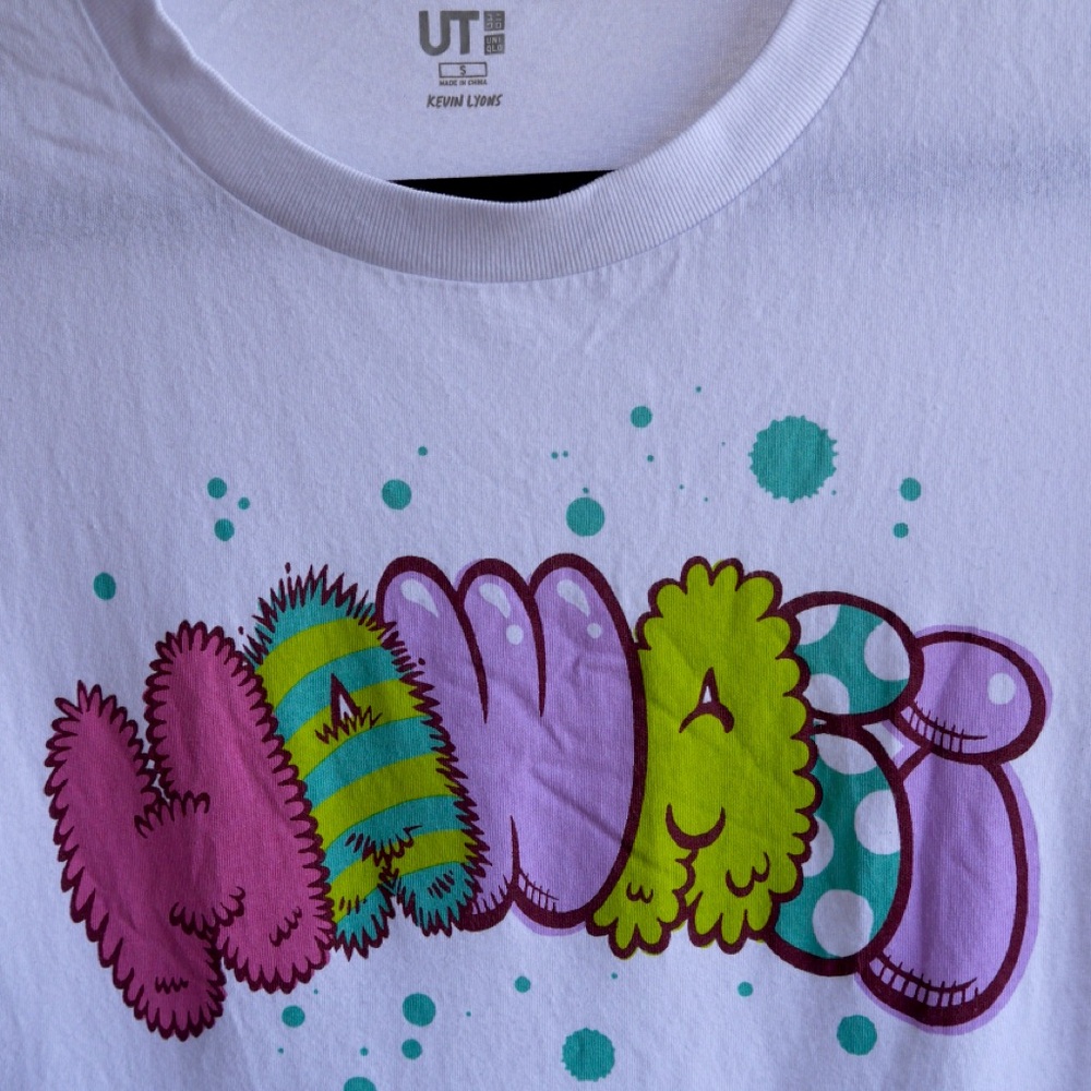 Uniqlo x Kevin Lyons HAWAII t-shirt, size S